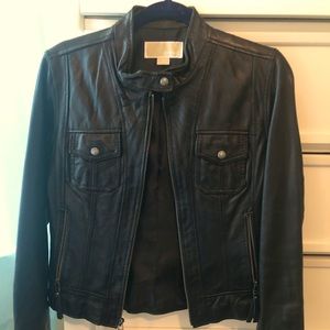 Michael Kors Leather Jacket